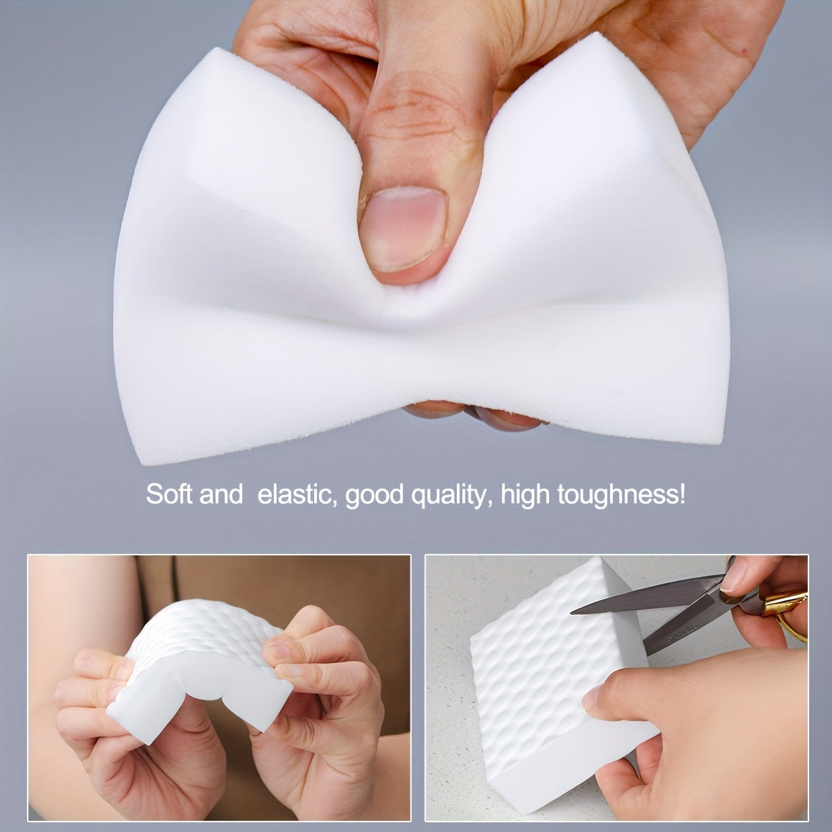 Set of 10 Multi-Purpose Nano Cleaning Sponges for Glass, Metal, Counters