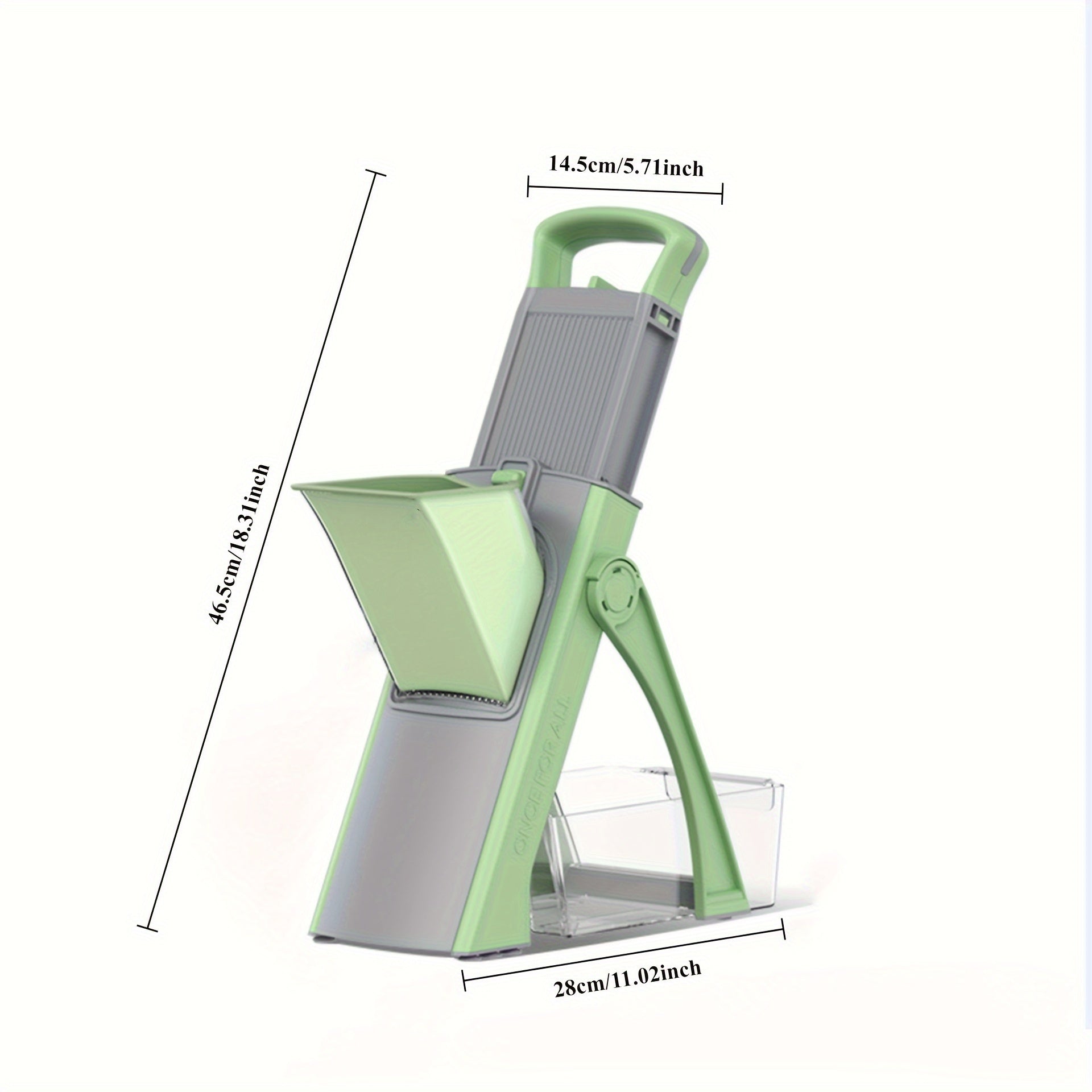 Kitchen Slicer Vegetable and Fruit Cutter Foldable Adjustable Blade Dishwasher Safe