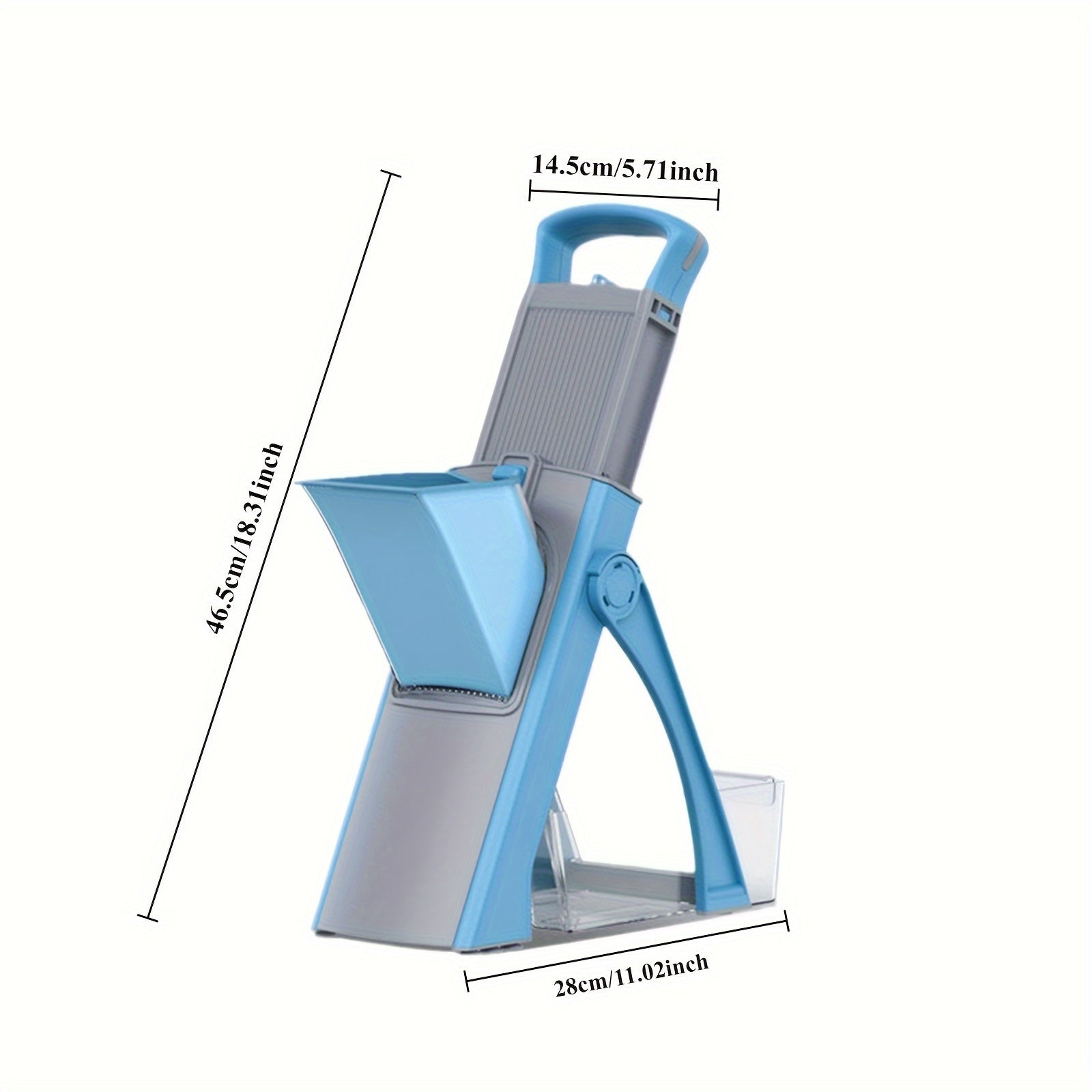 Kitchen Slicer Vegetable and Fruit Cutter Foldable Adjustable Blade Dishwasher Safe