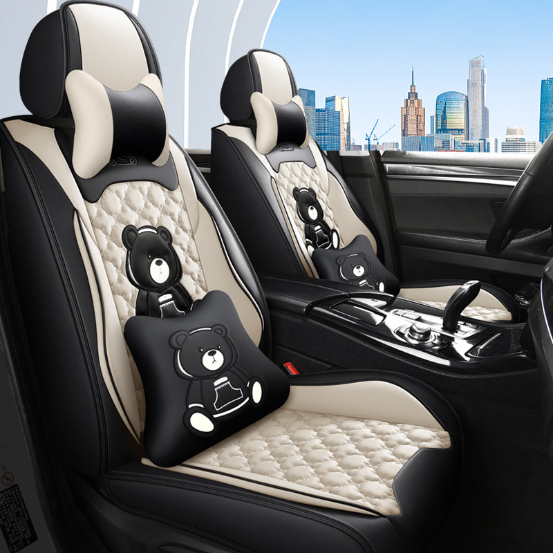 Barcha mavsumlar uchun avtomobil o'rindig'i qopqog'i, besh o'rindiqli SUV uchun to'liq yopiq o'rindiq yostiqchasi