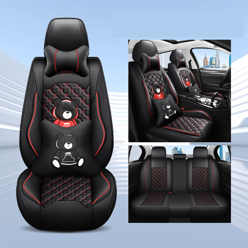 Barcha mavsumlar uchun avtomobil o'rindig'i qopqog'i, besh o'rindiqli SUV uchun to'liq yopiq o'rindiq yostiqchasi