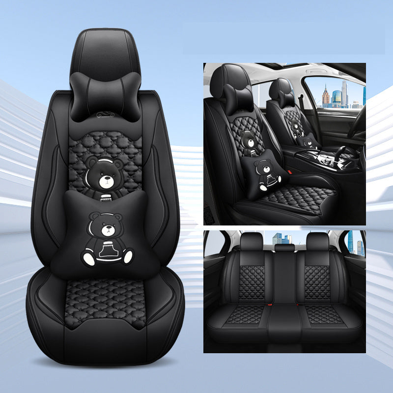 Barcha mavsumlar uchun avtomobil o'rindig'i qopqog'i, besh o'rindiqli SUV uchun to'liq yopiq o'rindiq yostiqchasi