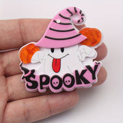 Halloween Spooky Brooch Pin Acrylic Men’s Accessory Gift Idea