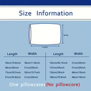 One Sunflower Pattern Pillowcase made of 100% Cotton with a 3D Digital Print. This pillowcase is soft, comfortable, and skin-friendly, perfect for use in the bedroom, guest room, hotel, or as a gift for home kitchen bedding. It is durable, waterwashed