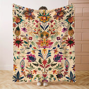 Плед из фланели в арабском стиле - мягкий, уютный и универсальный для кровати, дивана, офиса или кемпинга | Легкий, теплый и подходящий для всех сезонов, подарков или путешествий.