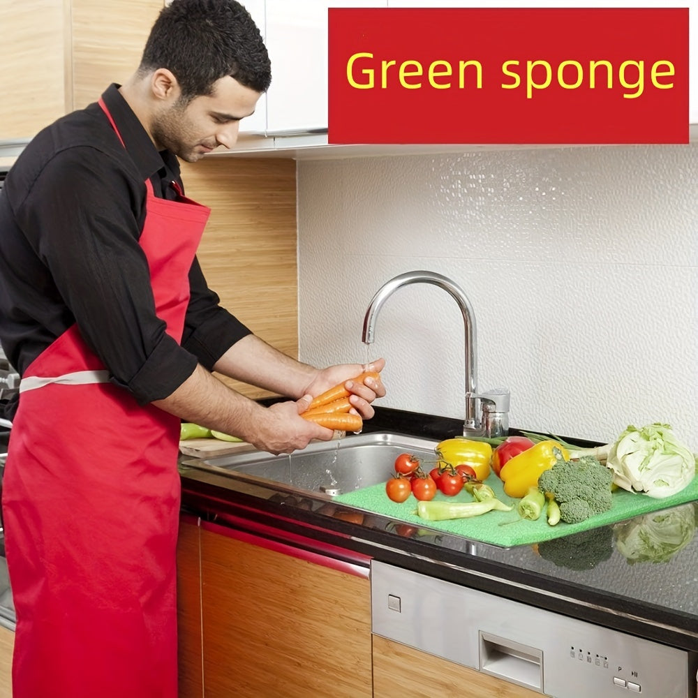 Set of 5 Reusable Fruit and Vegetable Freshness Mats for Refrigerator Drawers