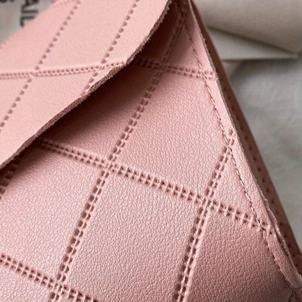 Стильная мини-сумка через плечо для женщин, однотонного цвета, с полиэстеровой подкладкой, надежным застежкой-ремешком, также доступна в красном/черном цвете.