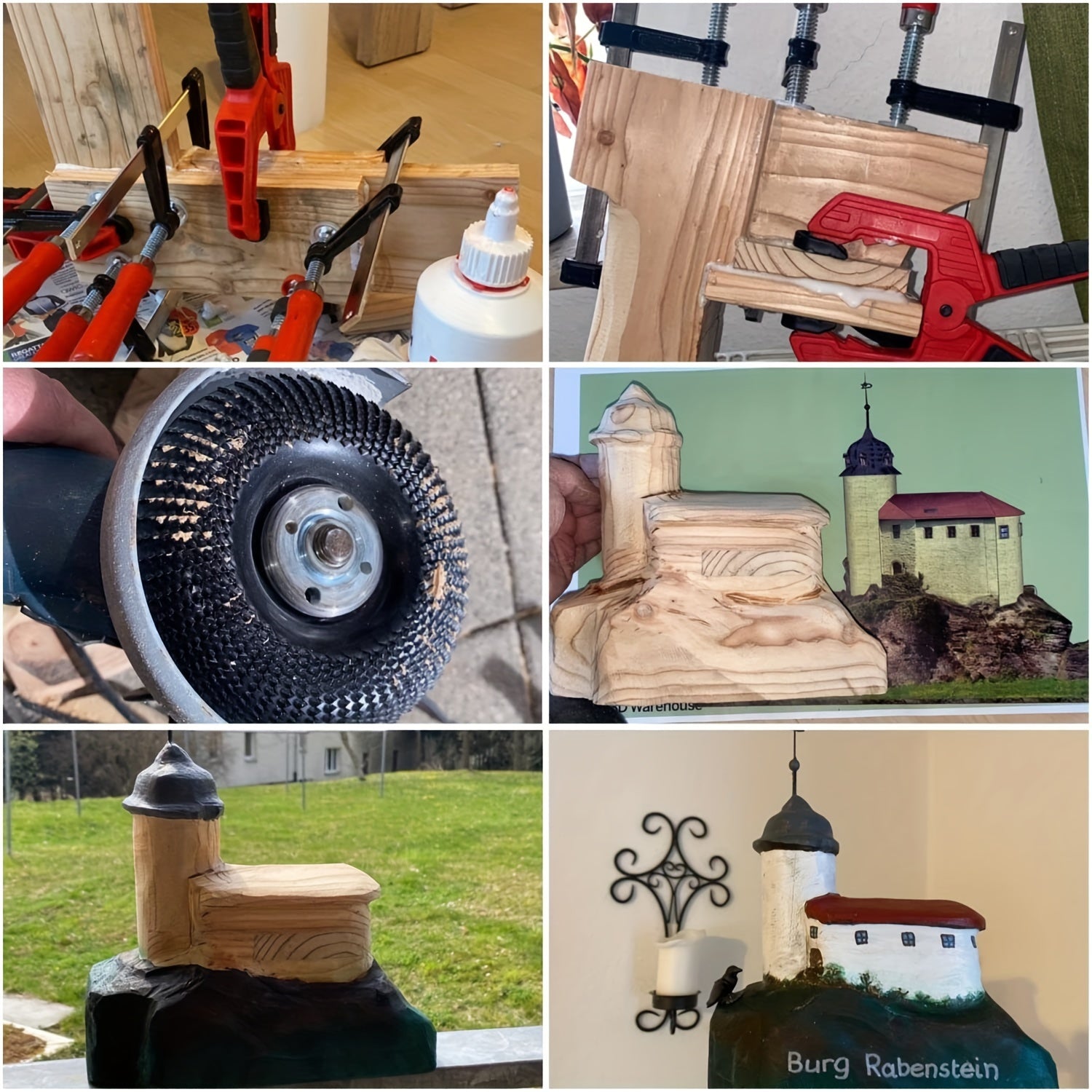 Burchak grinder uchun yog'och maydalagich g'ildirak diski 4 dyuymli o'yma qumlamoq uchun aşındırıcı