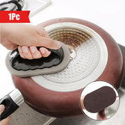 Sehrgacha tozalash - oshxona, hammom va boshqa joylar uchun yumshoq, bardoshli va mukammal Magic Sponge Brush! Qozonlar, skovorodkalar, asboblar va boshqalar uchun ideal. Ushbu kuchli tozalash vositasi bilan kirga xayr!.