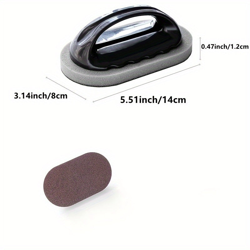 Sehrgacha tozalash - oshxona, hammom va boshqa joylar uchun yumshoq, bardoshli va mukammal Magic Sponge Brush! Qozonlar, skovorodkalar, asboblar va boshqalar uchun ideal. Ushbu kuchli tozalash vositasi bilan kirga xayr!.