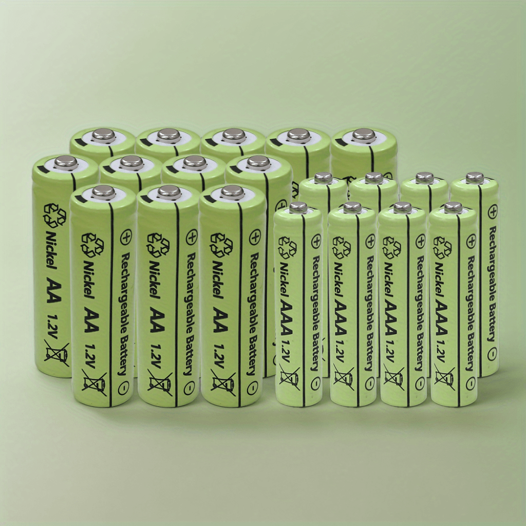 Rechargeable AA AAA Batteries 1.2V High Capacity Long-Lasting Power