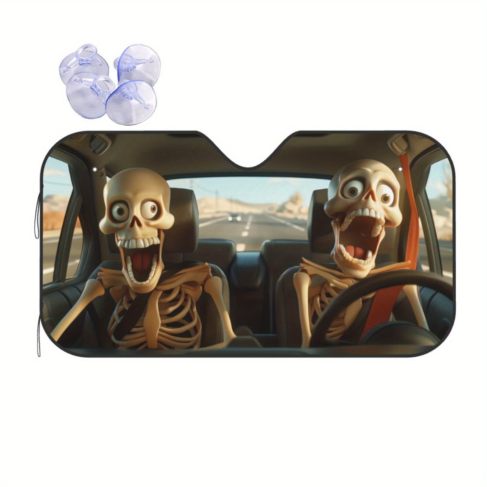 Интригующий универсальный солнцезащитный экран для автомобилей, чтобы поддерживать их прохладными, с отражателем УФ-тепла.