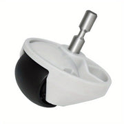 Set of 2 Front Casters for Robotic Vacuum Cleaner, Tough Plastic, Easy Attachments