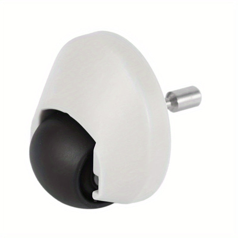 Set of 2 Front Casters for Robotic Vacuum Cleaner, Tough Plastic, Easy Attachments