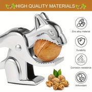 Metal Nutcracker Squirrel Design for Cracking Nuts Peanuts Almonds Walnuts