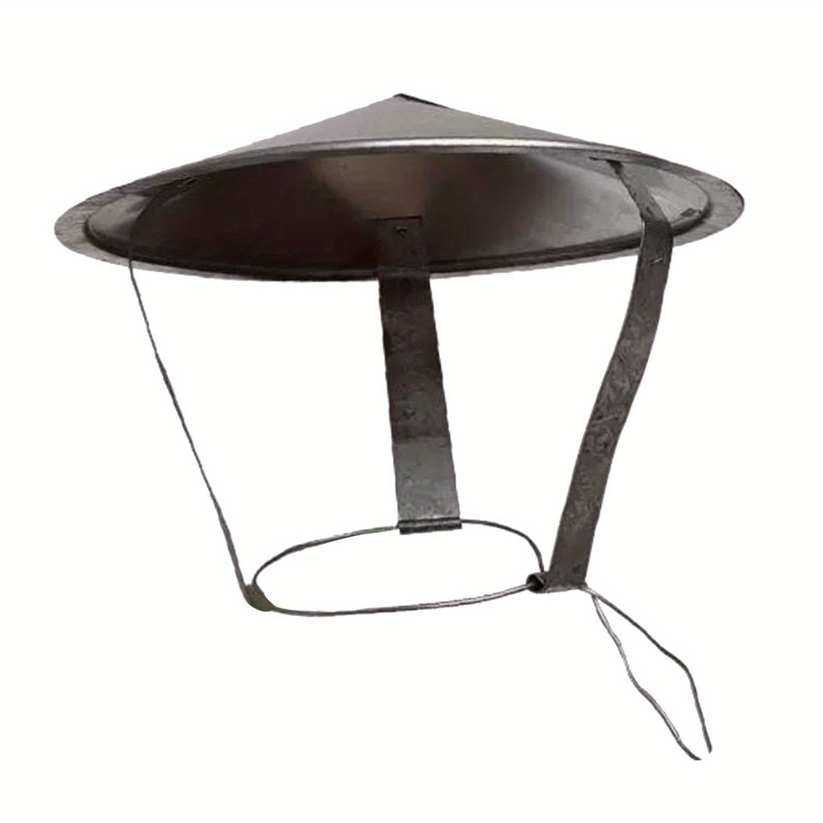Detachable Durable Polished Stainless Steel Chimney Cover for Outdoor Garden Stove