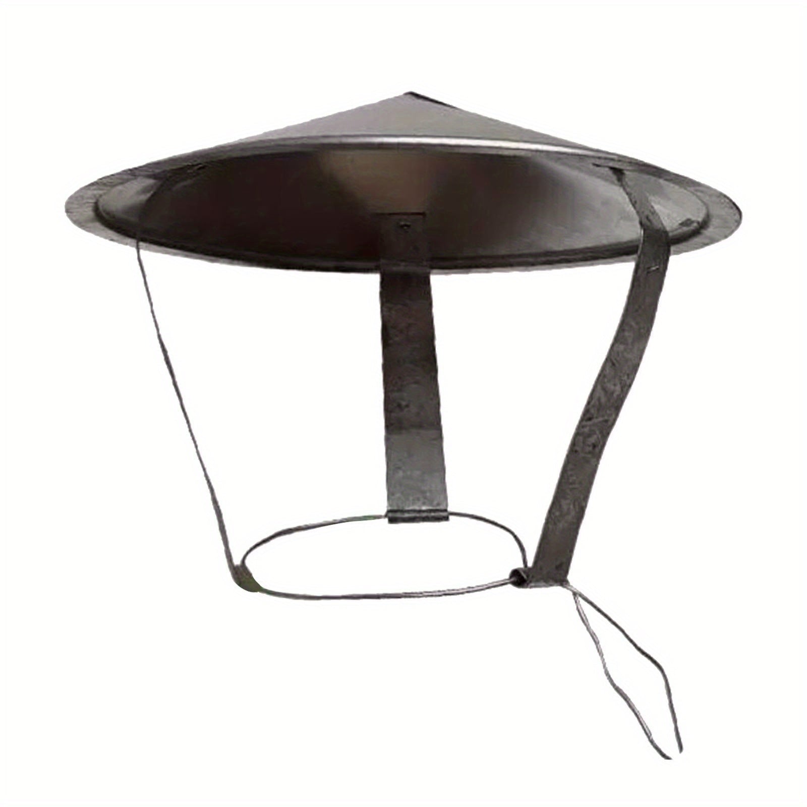Detachable Durable Polished Stainless Steel Chimney Cover for Outdoor Garden Stove
