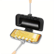 Nonstick Double-Sided Sandwich Maker Pan Removable Breakfast Grilled Cheese Omelet Mold