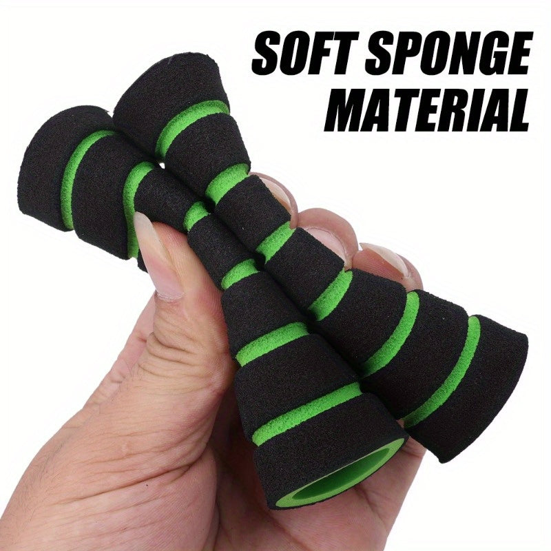 4 Pieces Foam Handlebar Grip Covers Anti-Slip Soft Bicycle Motorcycle Accessories