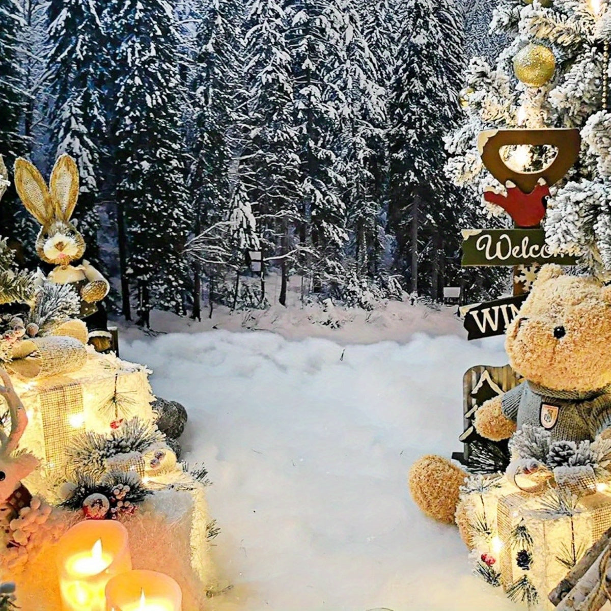 Преобразите свой праздничный декор с помощью этого универсального рулона искусственного снежного одеяла в белом цвете. Используйте его для украшения деревьев, в качестве скатерти или на камине. Не требует электричества, изготовлено из прочного полиэстера.