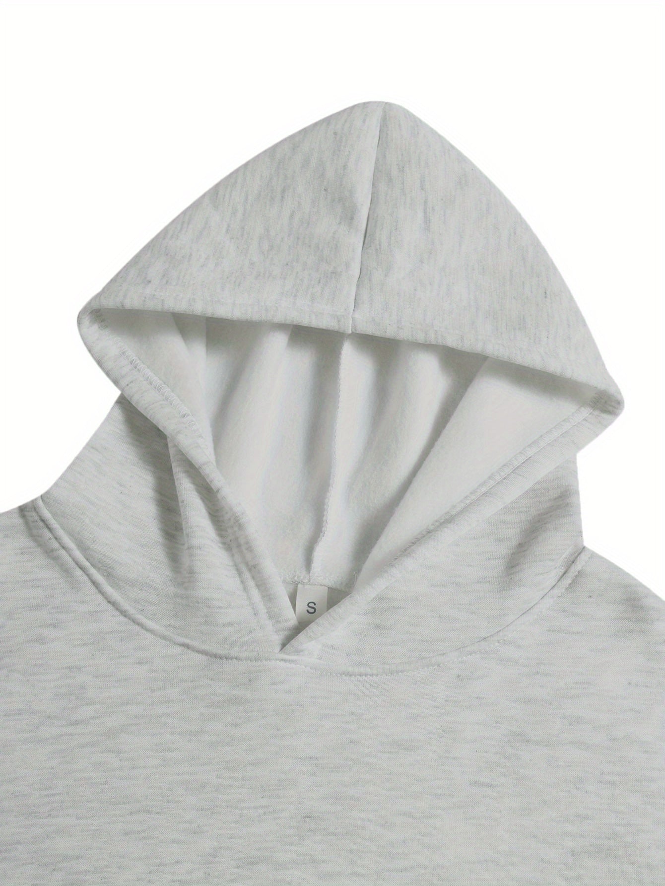 Women's Plus Size Graphic Hoodie Long Sleeve Pullover Beige Fall Winter