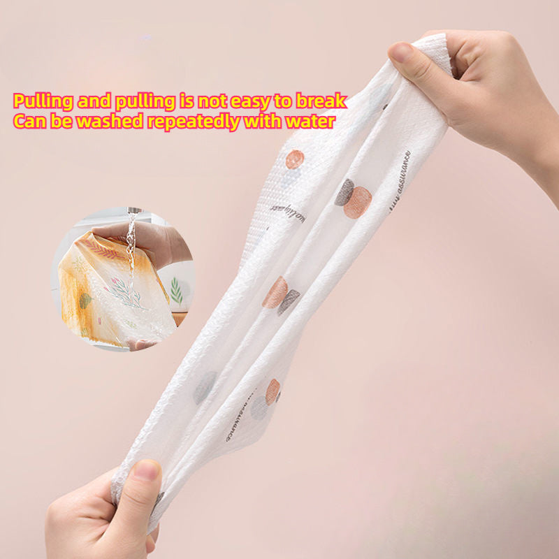 Multi-Purpose Dry and Wet Lazy Wipes for Kitchen Cleaning and Dishwashing