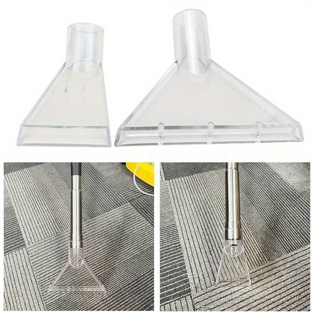 38mm Clear Plastic Swivel Vacuum Cleaner Attachment for Sofa Carpet Hard-to-Reach Areas