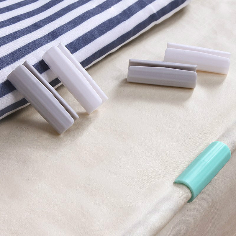 Bed Sheet Fasteners Anti-Slip Clips for Quilts and Mattresses