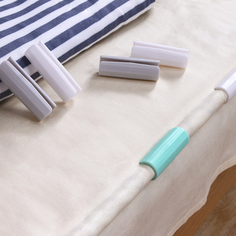 Bed Sheet Fasteners Anti-Slip Clips for Quilts and Mattresses