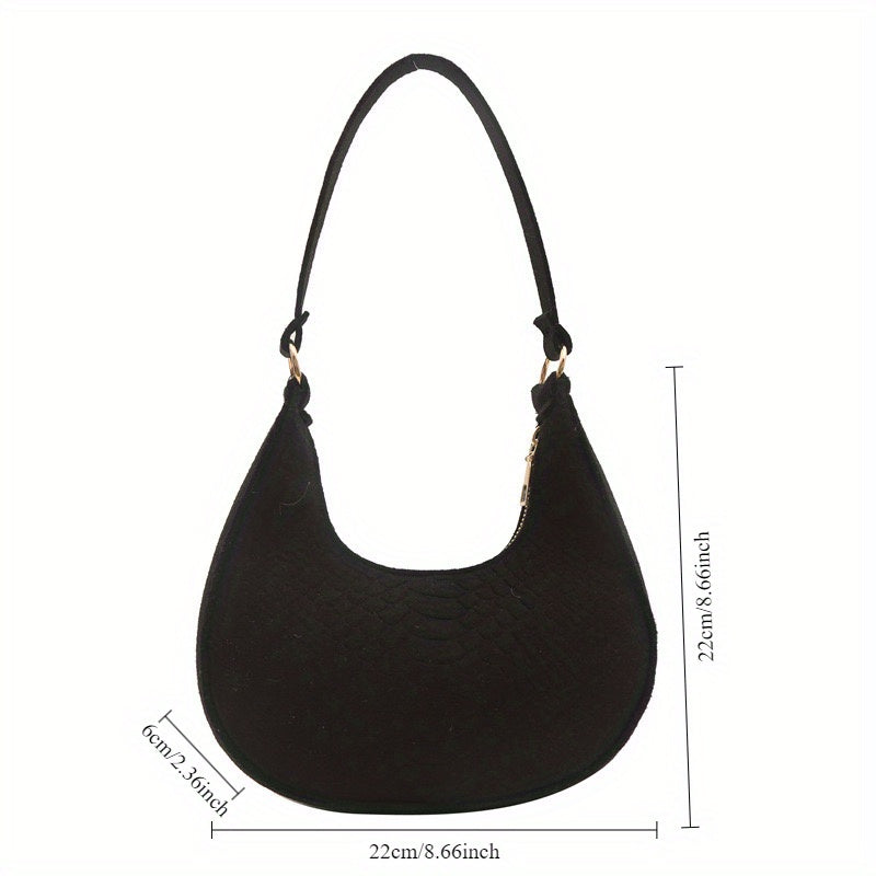 Yengil ko'ylak uchun oddiy rangdagi yangi uslubdagi tosh naqshli qo'ltiq sumka.