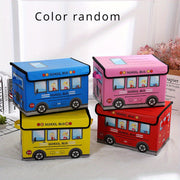 Foldable Storage Box for Toys Clothes and Books Under-Bed Organizer Fabric Container