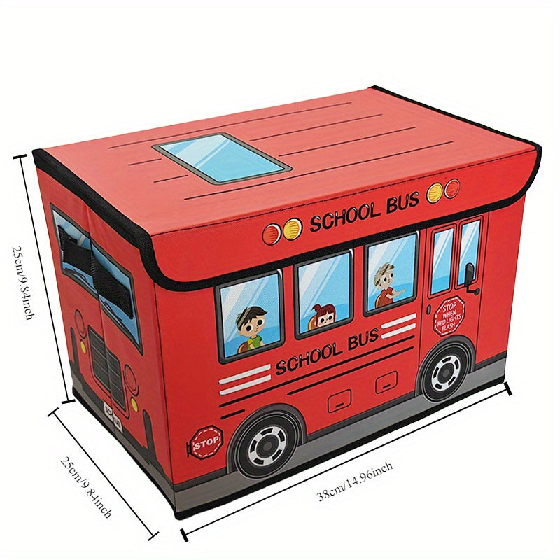 Foldable Storage Box for Toys Clothes and Books Under-Bed Organizer Fabric Container