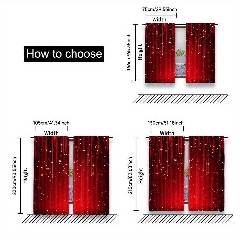 Rojdestvo Qizil Raqamli Chop etilgan Qopqoq To'plami, Yoqimli Bayramiy Dizayn bilan, Yashash xonasi, Yotoqxona, Oshxona, Ofis uchun