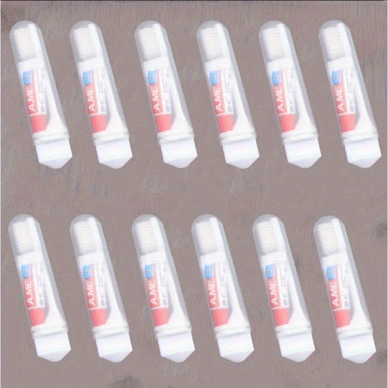 Portable Soft Bristle Folding Toothbrush Set for Travel and Camping