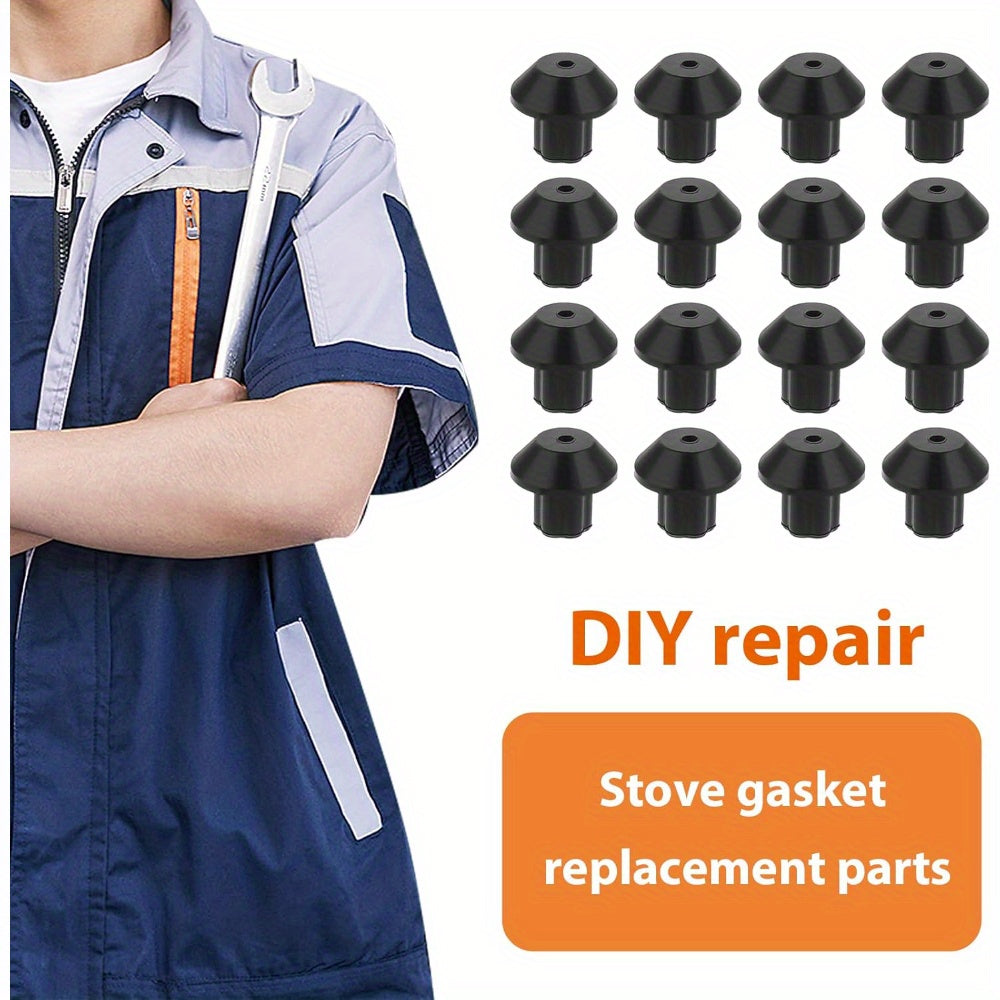 Wb2K101 o'rnini bosuvchi kauchuk oyoqlar gaz pechkasining yonish qismi uchun, issiqlikka chidamli, ko'plab modellarga mos WB02T10461 AP2622260.