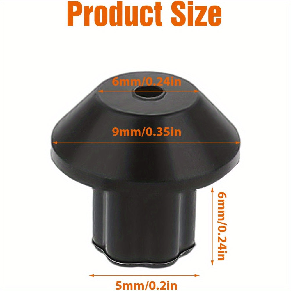 Wb2K101 o'rnini bosuvchi kauchuk oyoqlar gaz pechkasining yonish qismi uchun, issiqlikka chidamli, ko'plab modellarga mos WB02T10461 AP2622260.