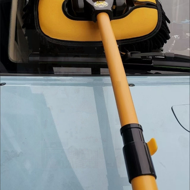 1 Paket Chenille Mikrofiber Avtomobil Yuvish Mop Boshliqlari O'rnini Bosuvchi, Ko'p Sirtli Transport Vositalarini Tozalash uchun Universal Moslama, Chizishsiz, Elektr energiyasi talab qilinmaydi, Foydalanish oson