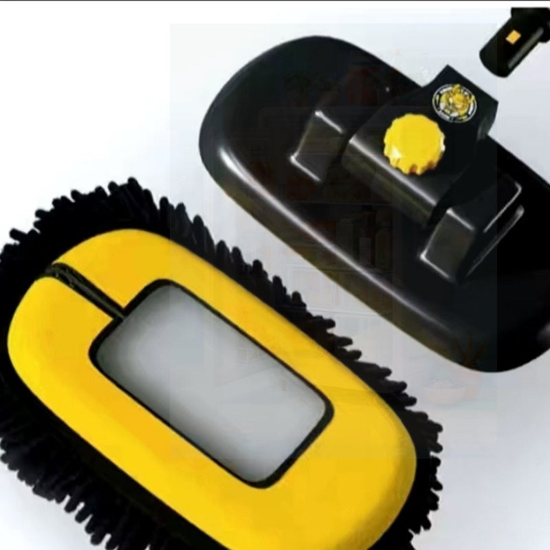 Mopa para lavado de coches con varilla curva extendida, aleación de aluminio retráctil, herramienta de limpieza multifuncional