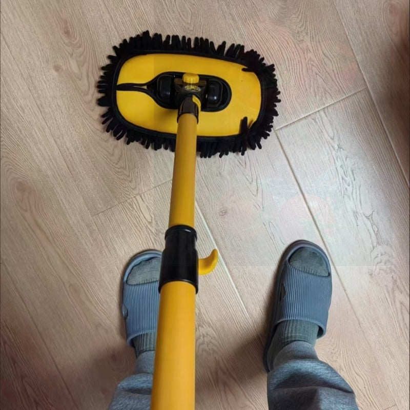 Mopa de lavado de autos de aluminio con longitud ajustable para limpieza de camiones y en el hogar