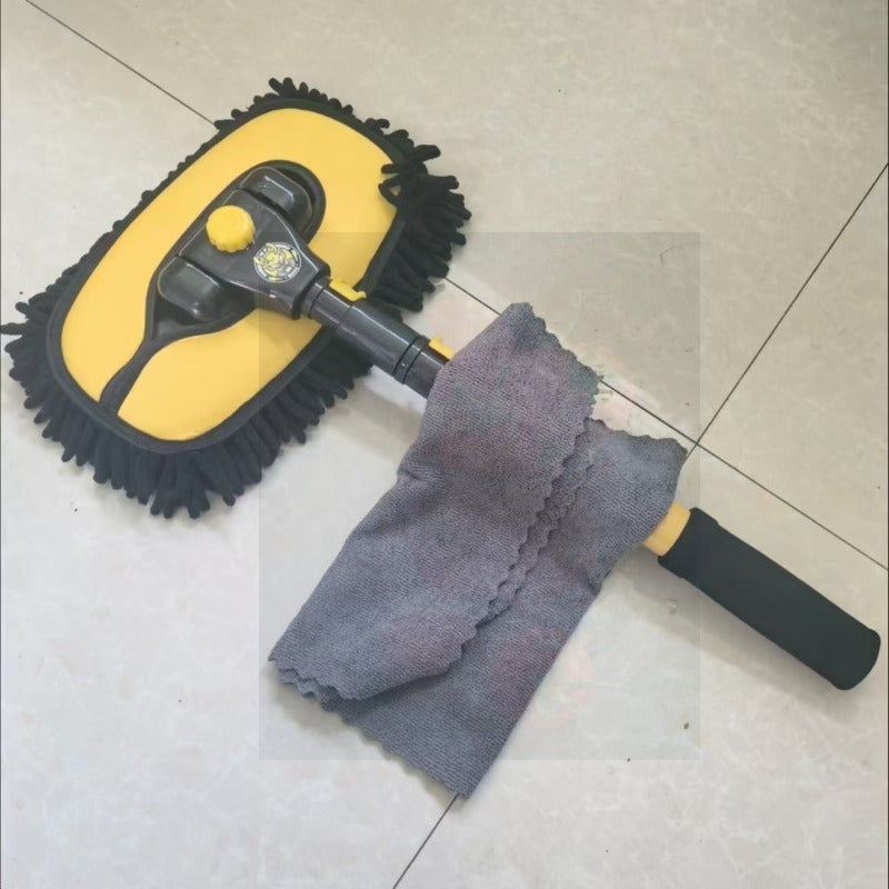 Mopa de lavado de autos de aluminio con longitud ajustable para limpieza de camiones y en el hogar