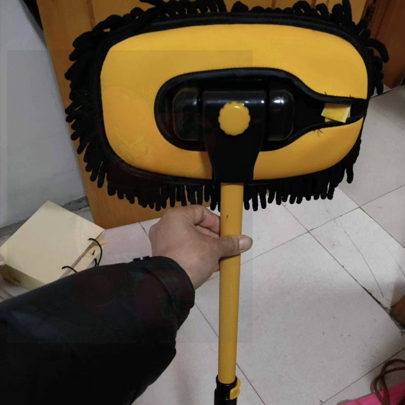 Mopa de lavado de autos de aluminio con longitud ajustable para limpieza de camiones y en el hogar