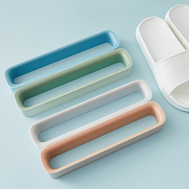 Wall-Mounted Plastic Shoe Rack Organizer for Shoes and Sandals