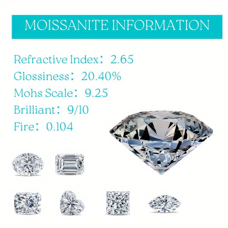 Zamonaviy 1CT Moissanite Yuqori Halqa Etik Diam S925 Kumushda, Nafis 18K Oltin Qoplama, Abadiy Vintage Uslubi, Har kuni yoki To'yda kiyish uchun ideal, Ajoyib Yubiley Sovg'asi bilan Elegant Sovg'a Qutisi kiritilgan.