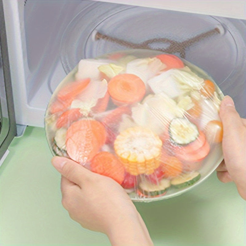 Mosquito-Repellent Food Wrap for Kitchen Storage Durable Clear Retractable Cover