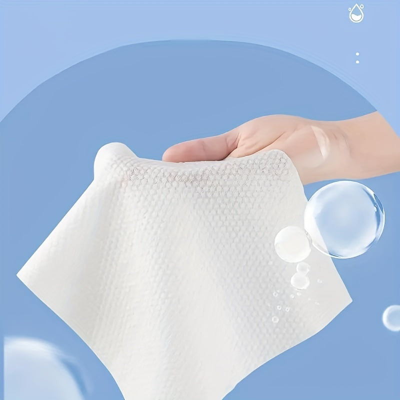 32pcs Organic Disposable Face Towels Soft Thick for Facial Cleansing and Beauty Salons