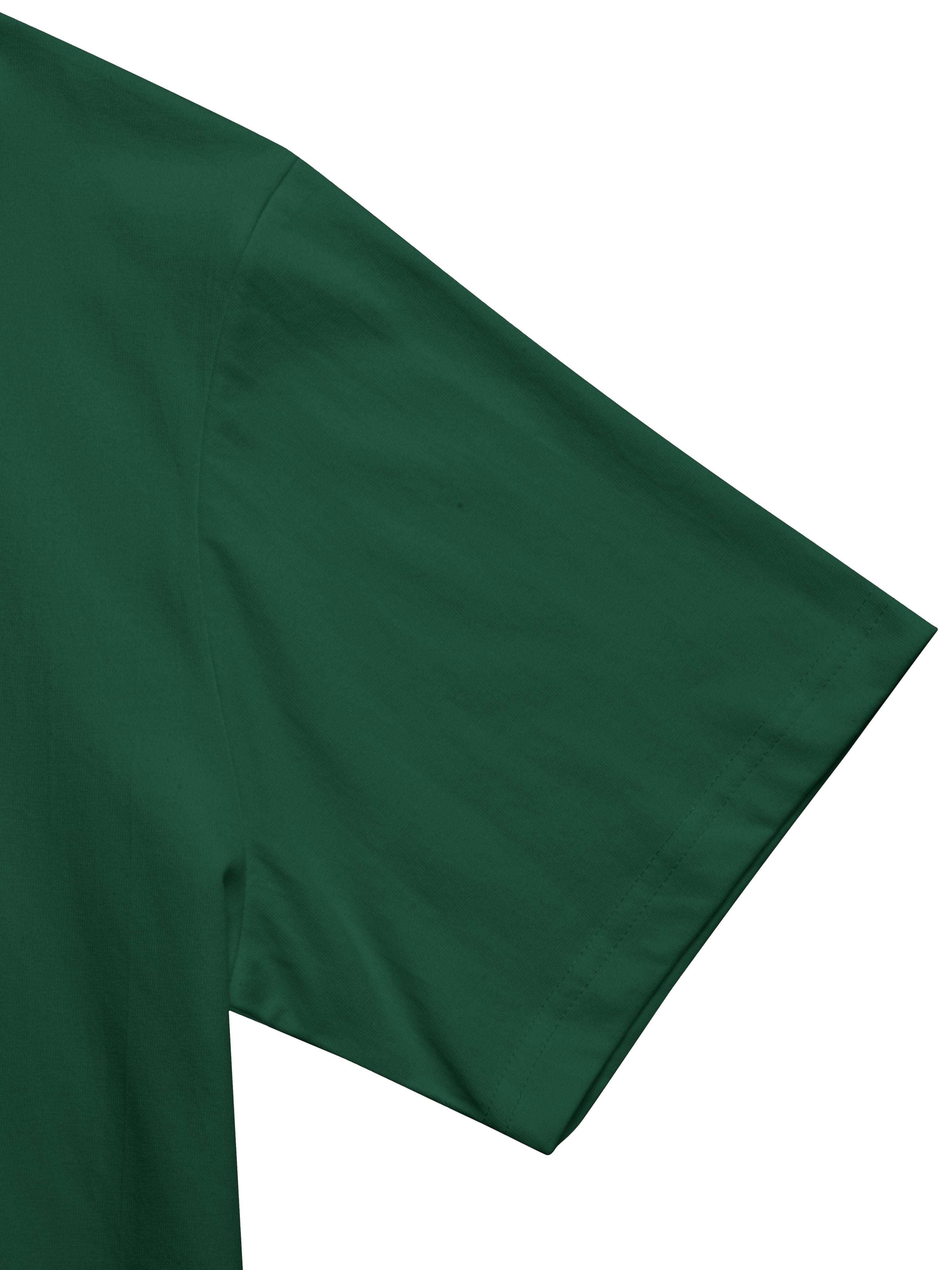 Camiseta de algodón para hombre de manga corta, cuello redondo, casual, para todas las estaciones, con patrón geométrico