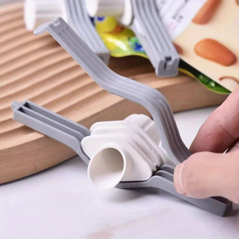 Clip de cierre para bolsa reutilizable, a prueba de humedad, a prueba de polvo, para almacenamiento de alimentos, snacks y condimentos