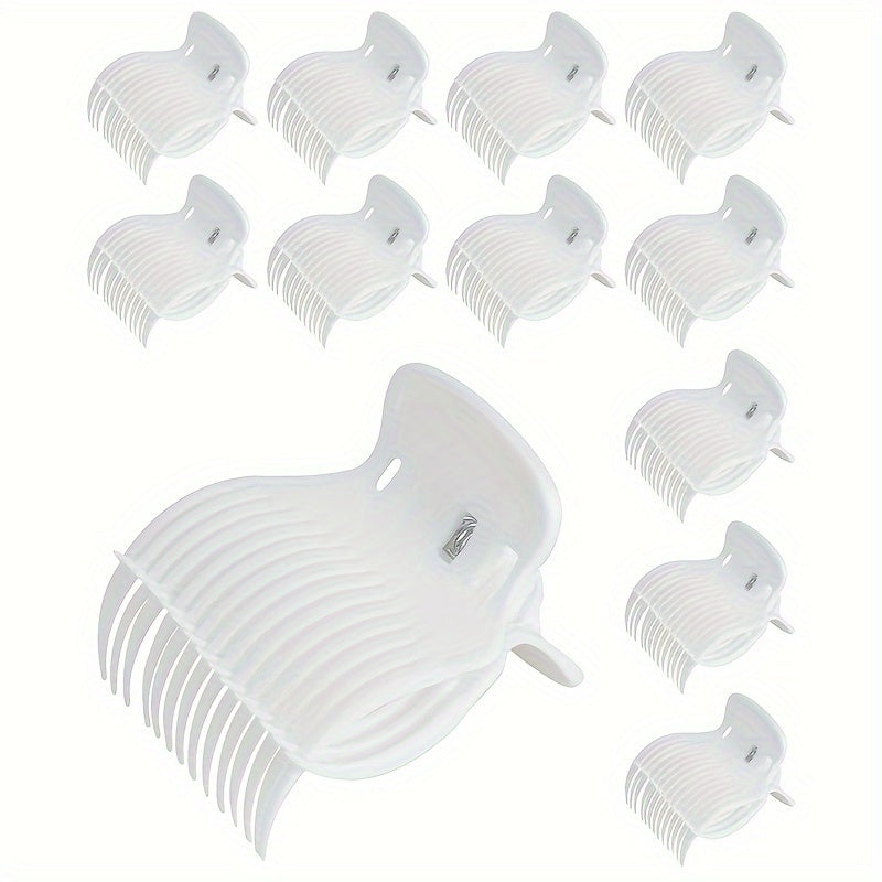 12-Pack Hair Rollers Plastic Hair Curlers Salon-Grade Styling Accessories