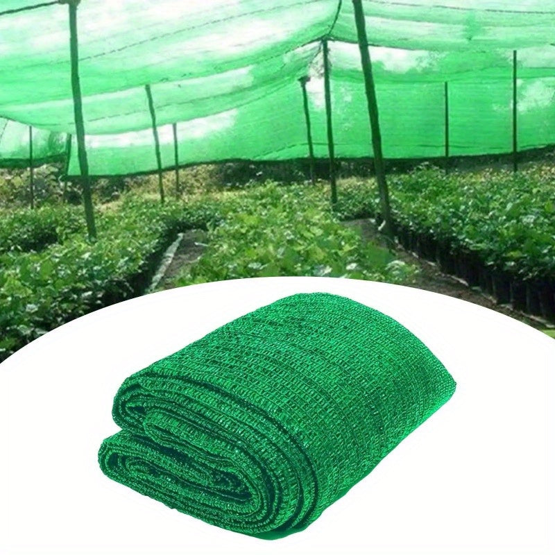 4x5m Green UV Resistant Sun Shade Sail Mesh for Patio Garden Greenhouse
