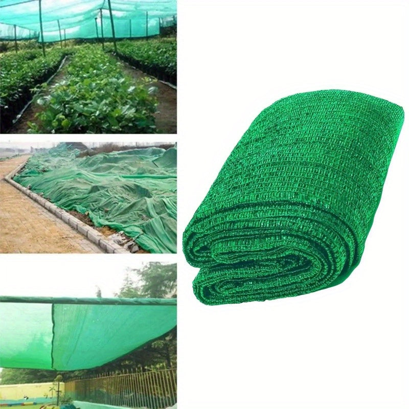 4x5m Green UV Resistant Sun Shade Sail Mesh for Patio Garden Greenhouse